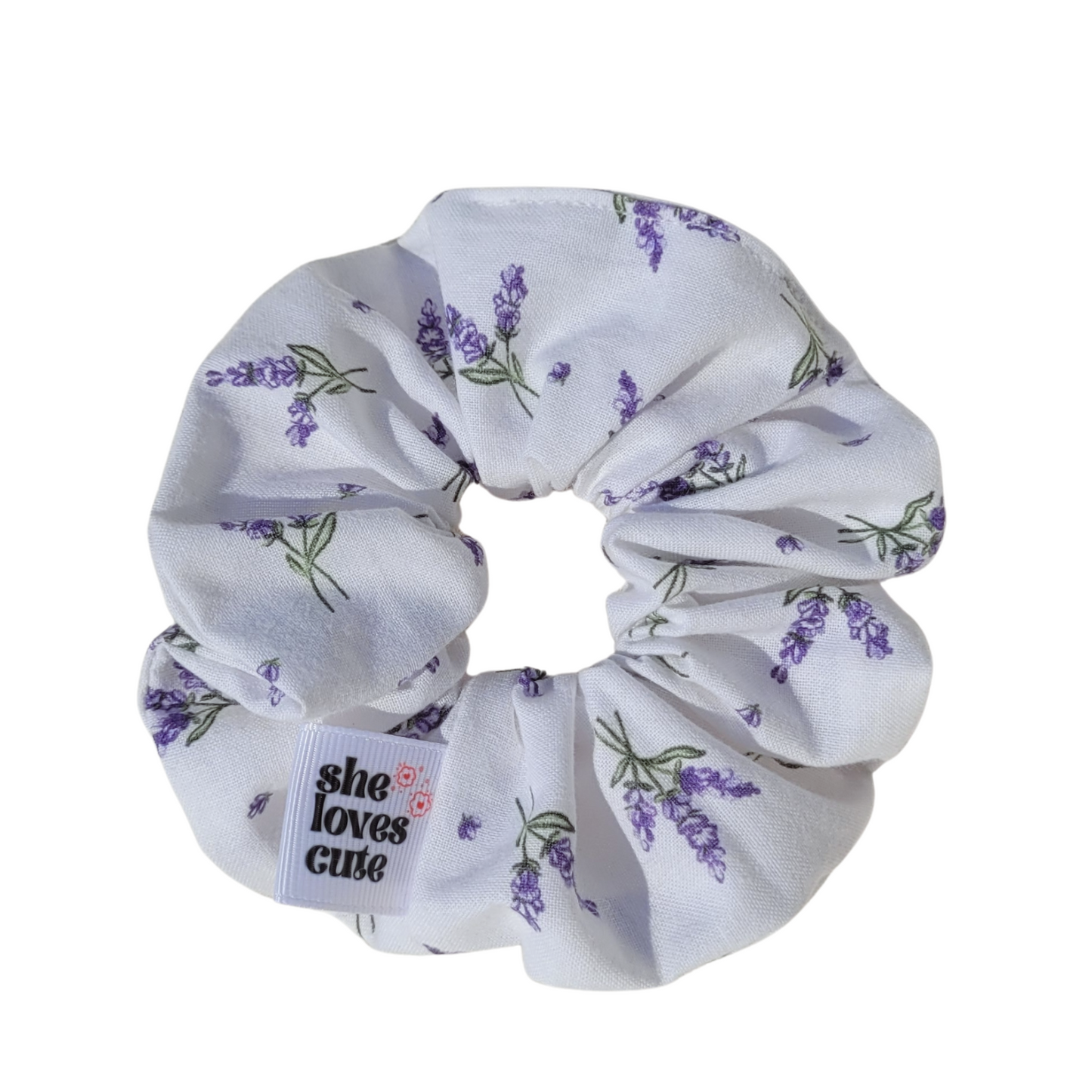 Scrunchie para Cabelo Lavanda