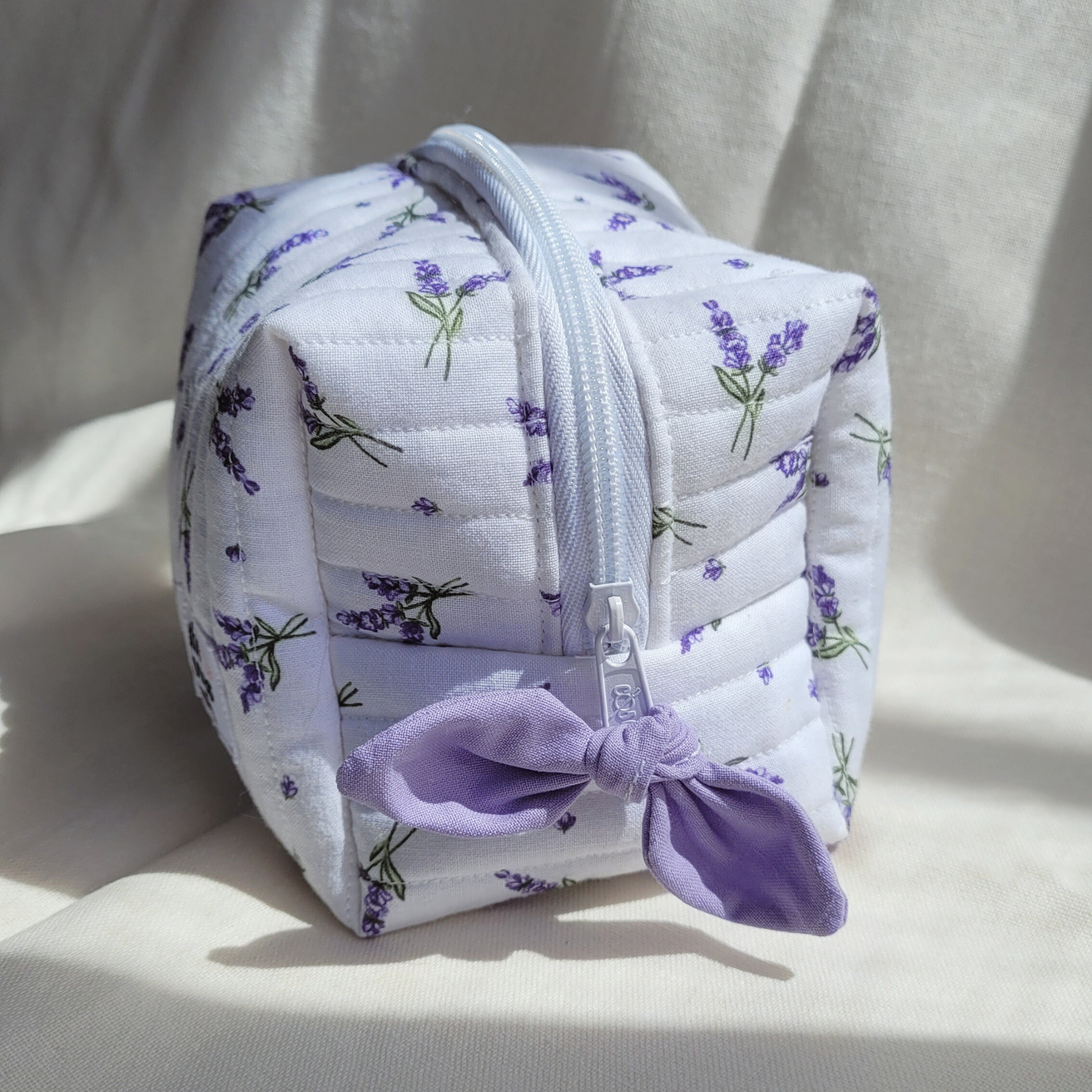 Bolsa de Maquilhagem Box Lavanda - Essencial