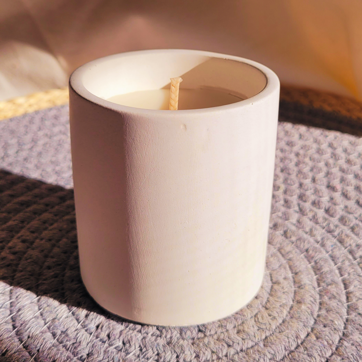 Vela Aromática Artesanal em Pote Simples