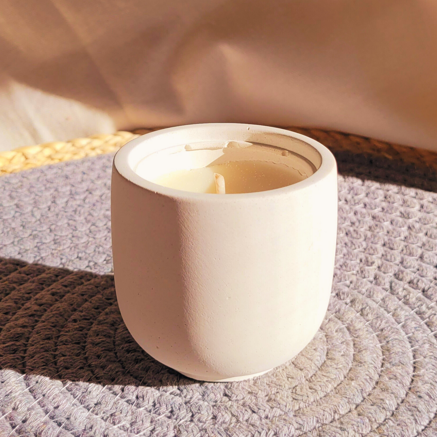 Vela Aromática Artesanal em Pote Pequeno Estético
