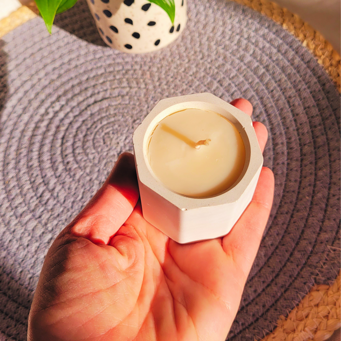 Vela Aromática Artesanal em Pote Mini