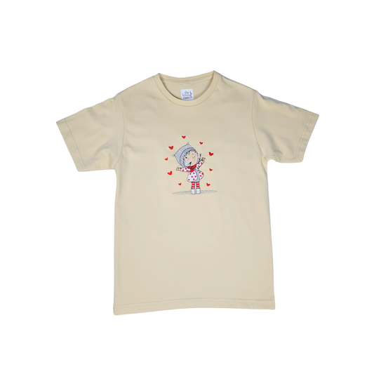 T-Shirt Bordada para Criança/ Adolescente — LOVELY