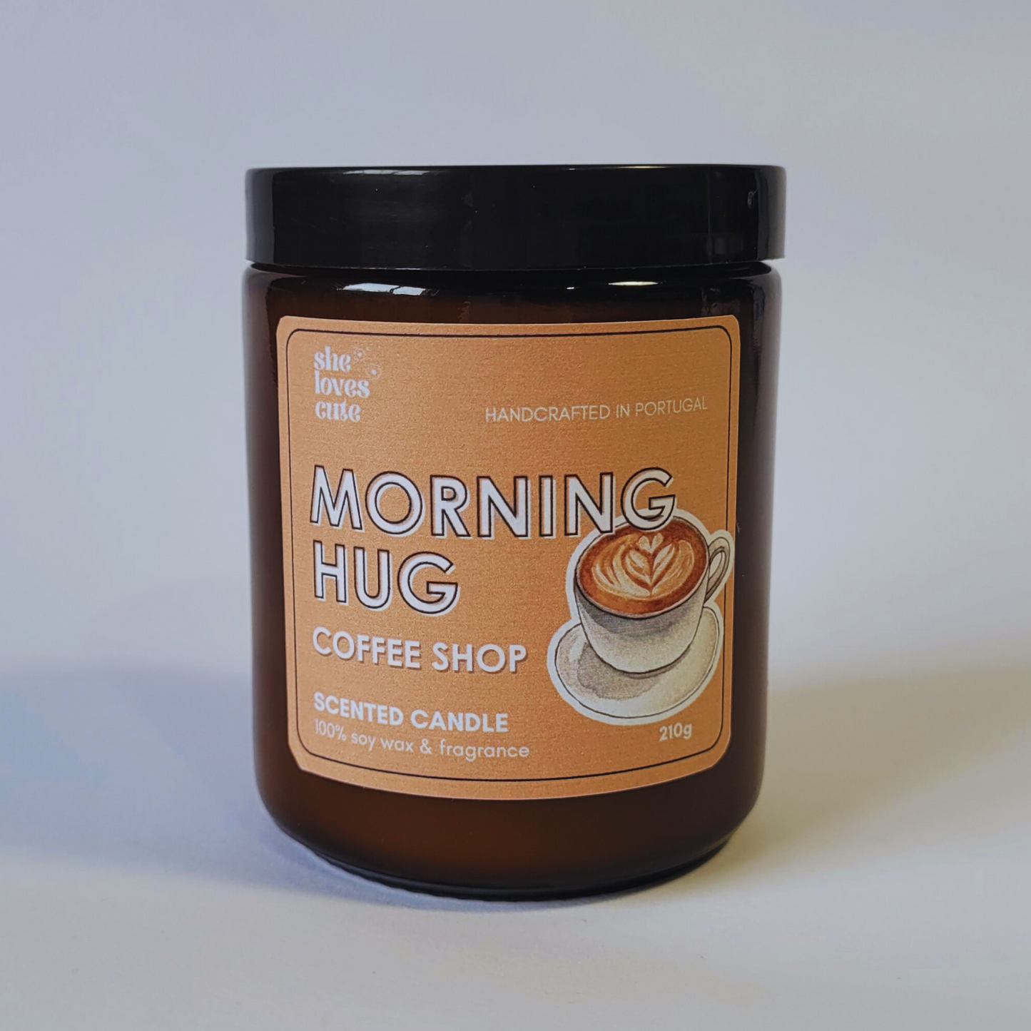 VELA AROMÁTICA ARTESANAL - MORNING HUG (Coffee Shop)