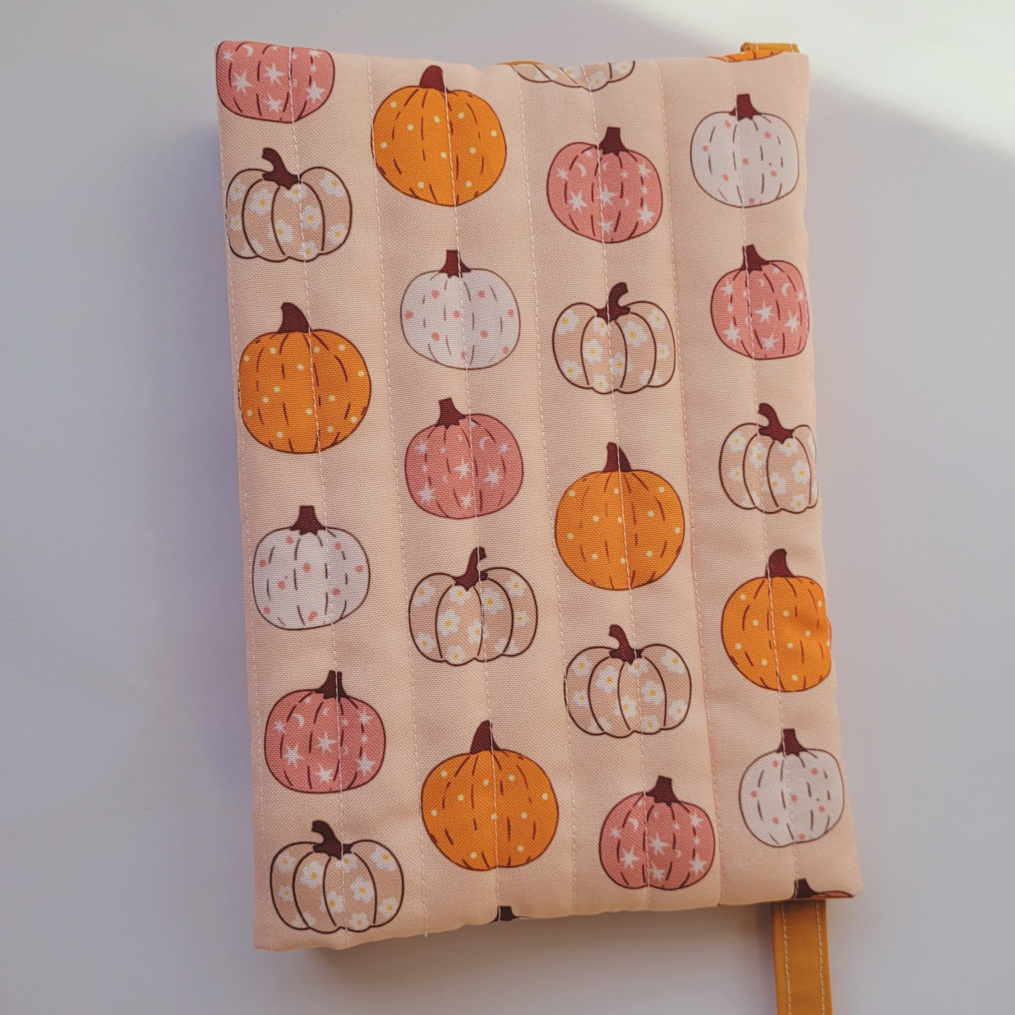 Capa de livro ajustável Pumpkin Season