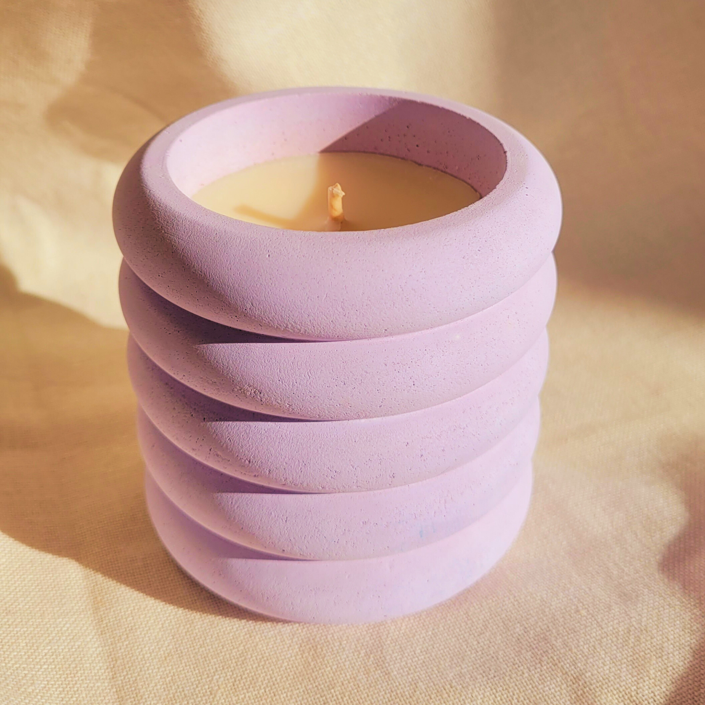 Vela Aromática Artesanal e Ecológica LOVE em Pote Nuvem