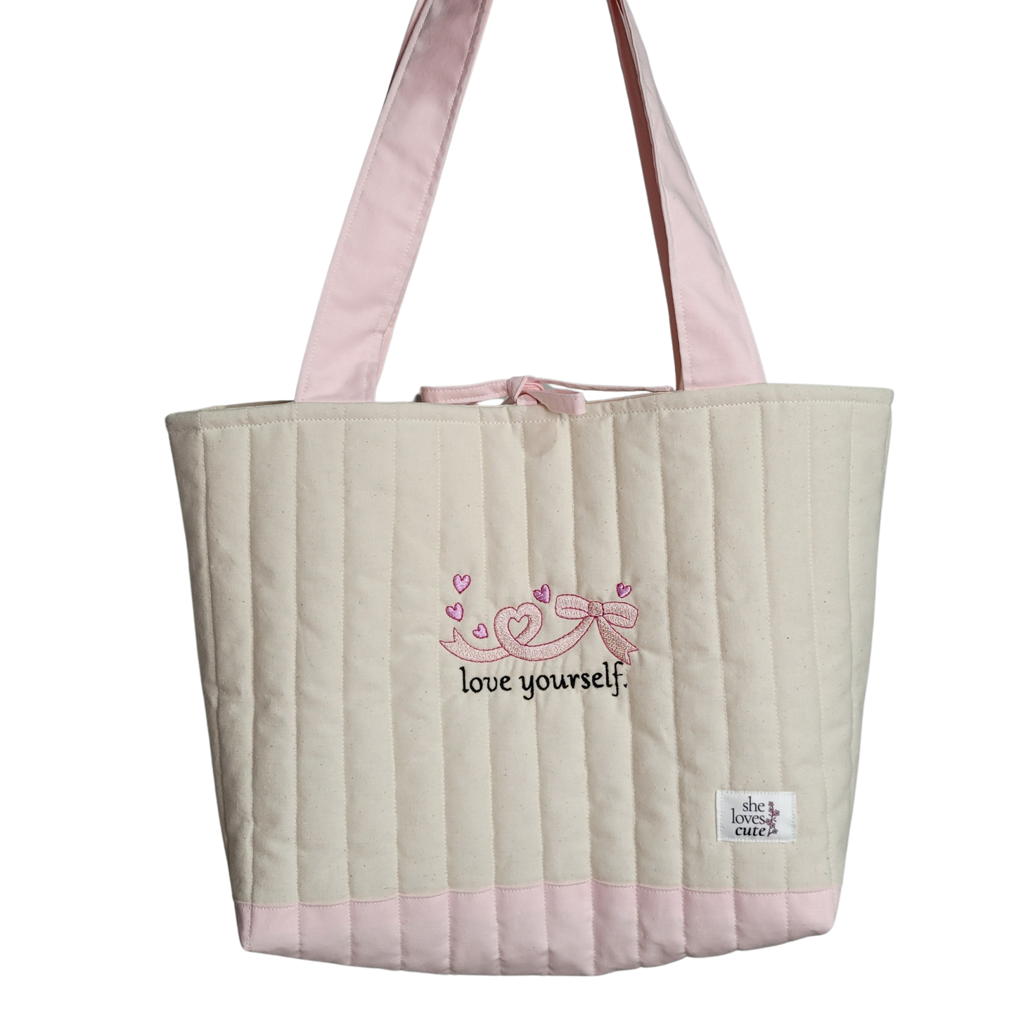 Tote Bag Bordada — LOVE YOURSELF