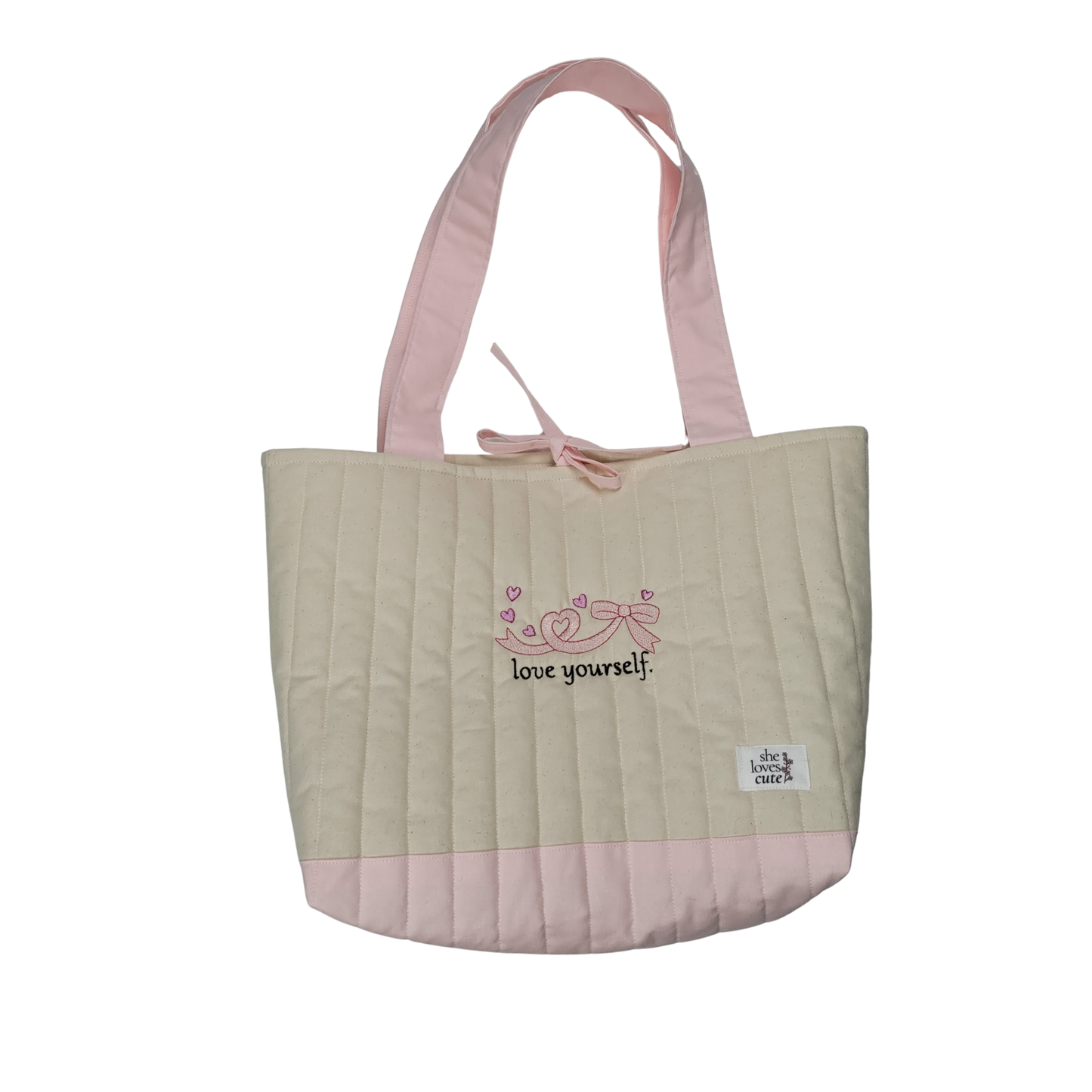 Tote Bag Bordada — LOVE YOURSELF