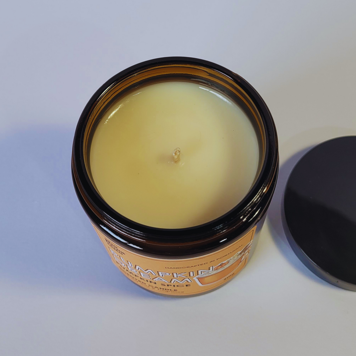 VELA AROMÁTICA ARTESANAL - PUMPKIN DREAM (Pumpkin Spice)
