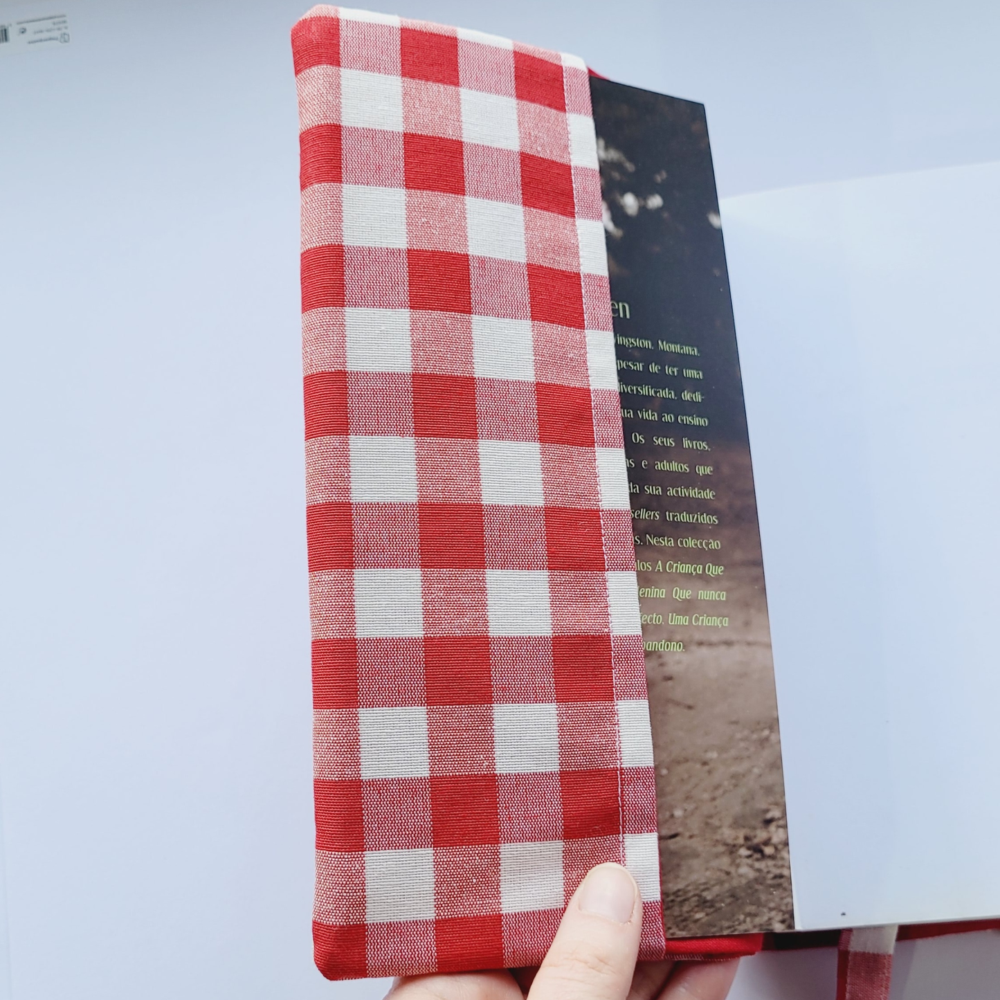 Capa de livro ajustável Teresa