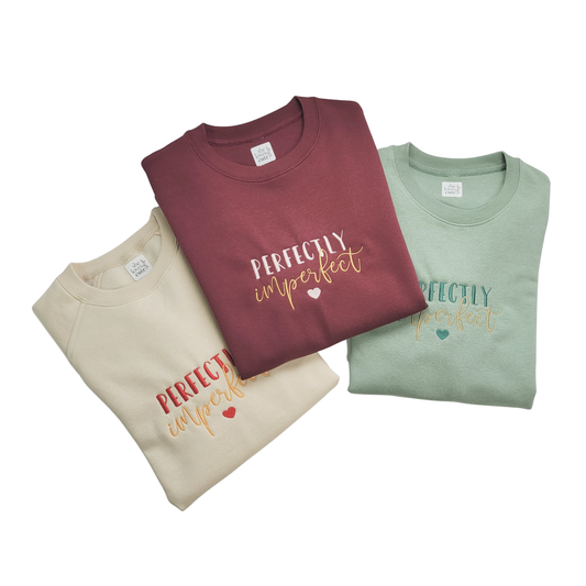 Sweatshirt Bordada — PERFECTLY IMPERFECT