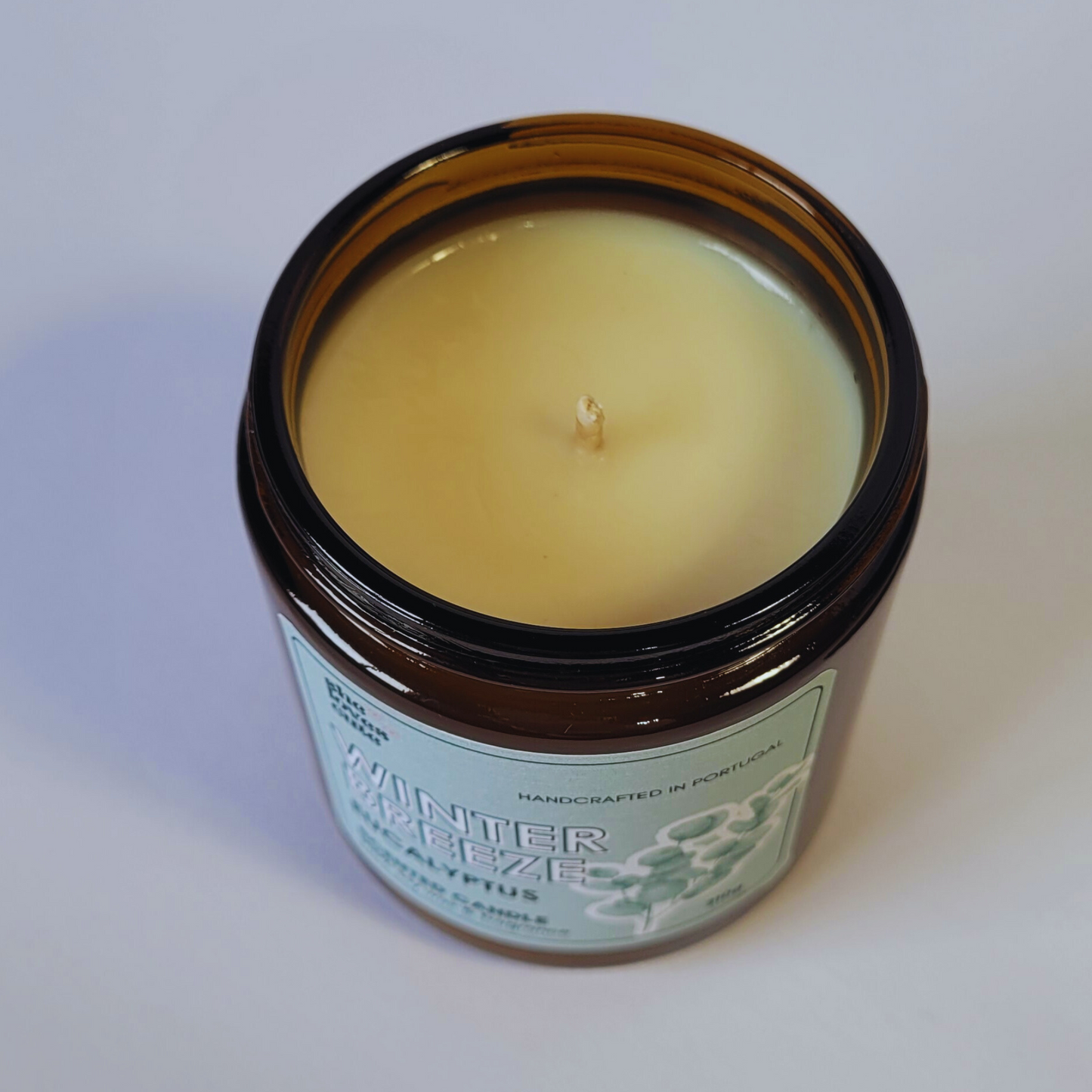 VELA AROMÁTICA ARTESANAL - WINTER BREEZE (Eucalipto)