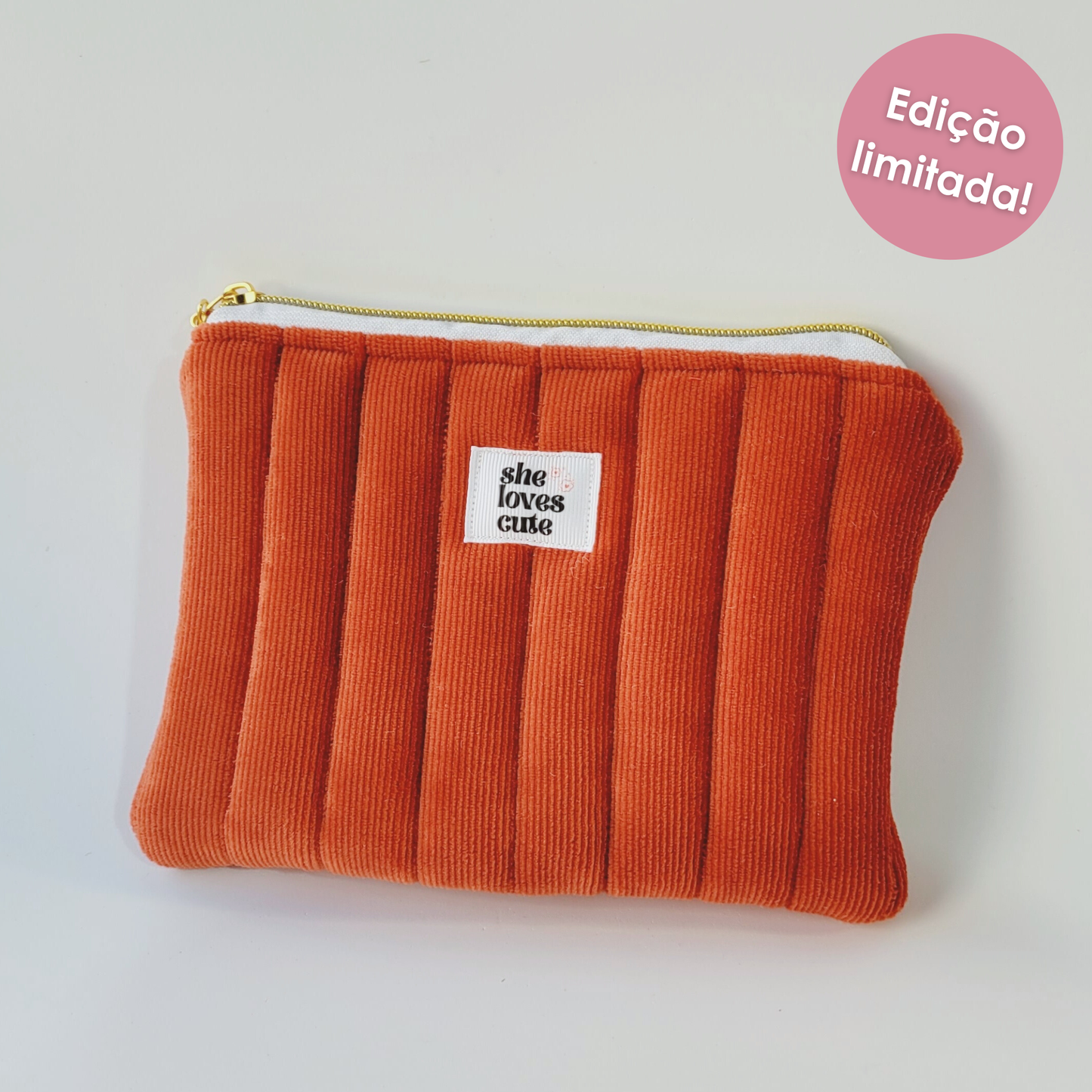 NECESSAIRE DE VELUDO GAIA - Oferta Especial de Natal (Edição Limitada)