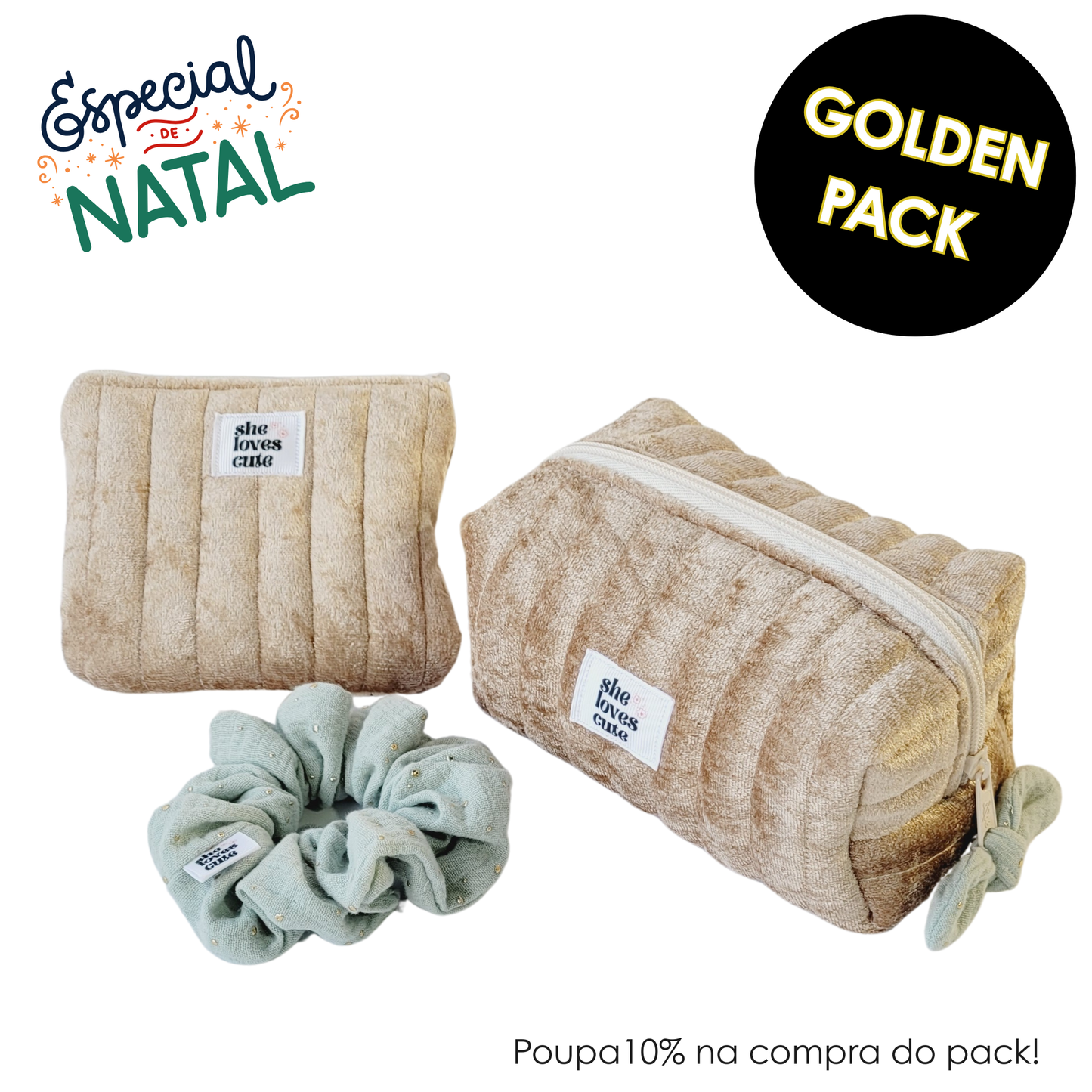 GOLDEN PACK - O Presente que ilumina o Natal